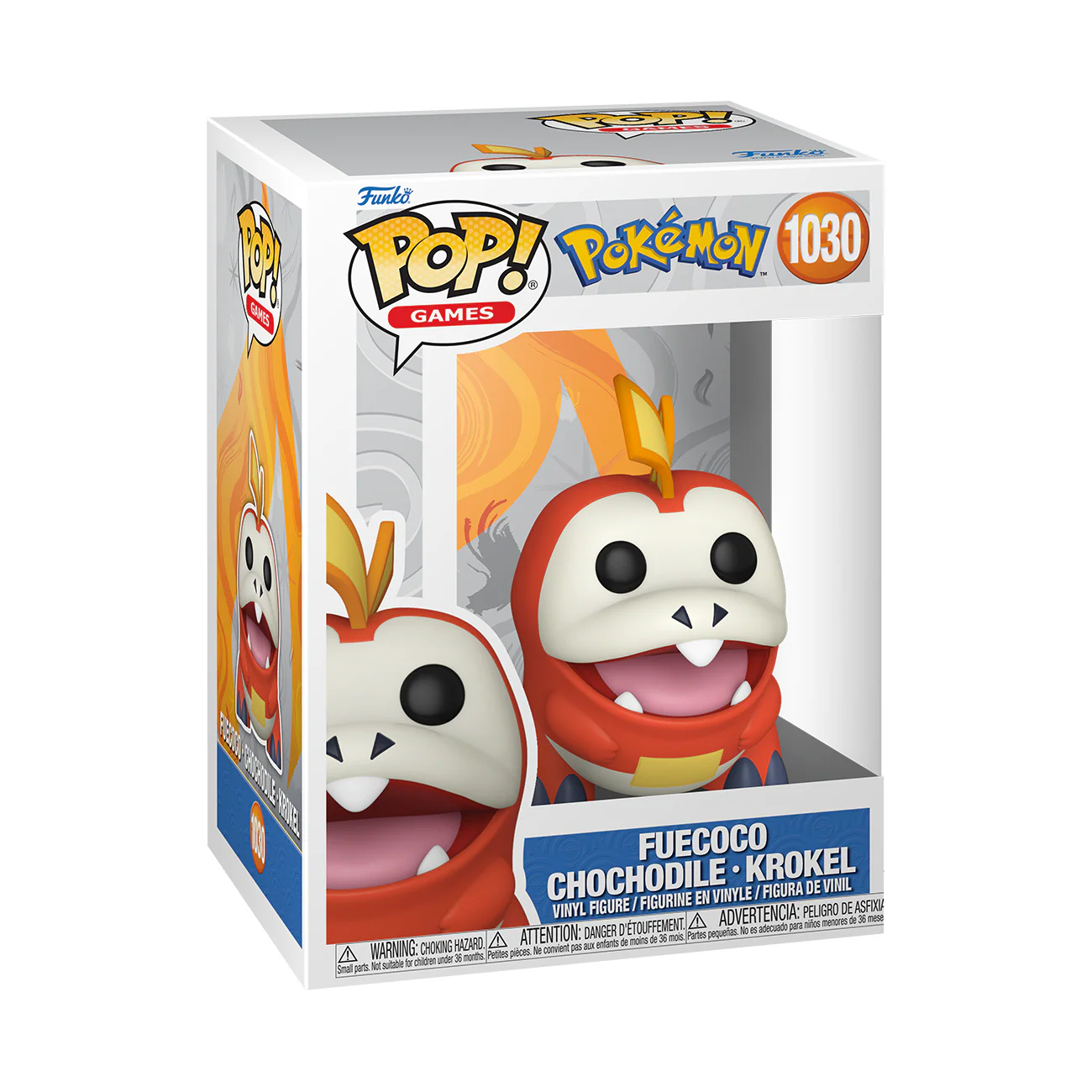 Fuecoco Pokemon Funko Pop! Games Vinyl Figure - Image 3