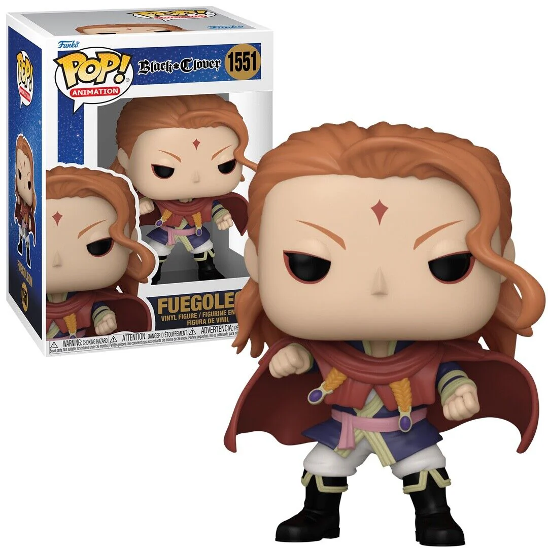 Fuegoleon Black Clover Funko Pop! Anime Vinyl Figure