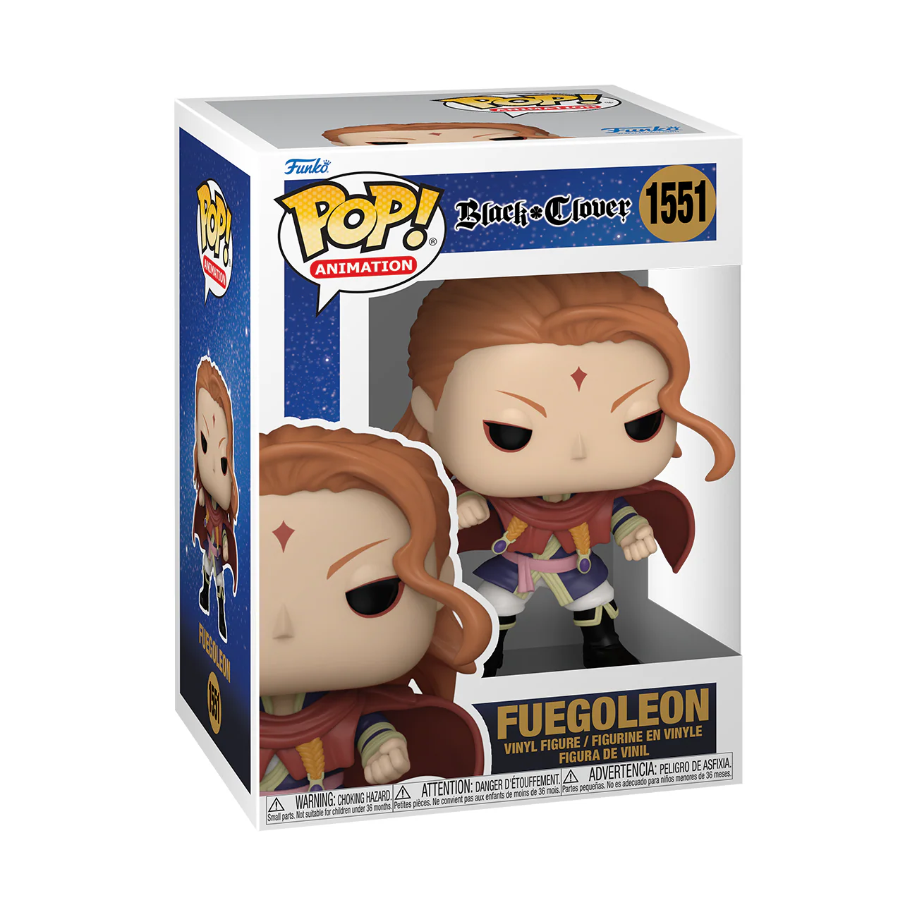 Fuegoleon Black Clover Funko Pop! Anime Vinyl Figure - Image 3