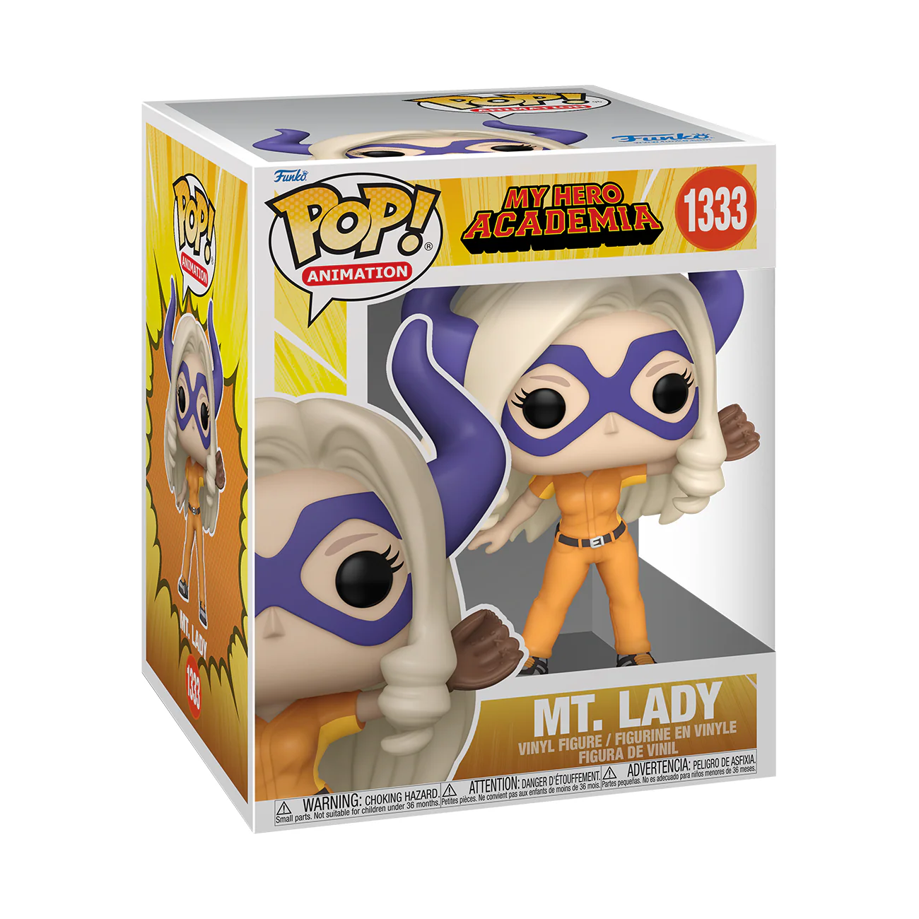 Funko POP! Anime Mt. Lady (Baseball) My Hero Academia #1333 6-Inch Vinyl Figure - Image 3