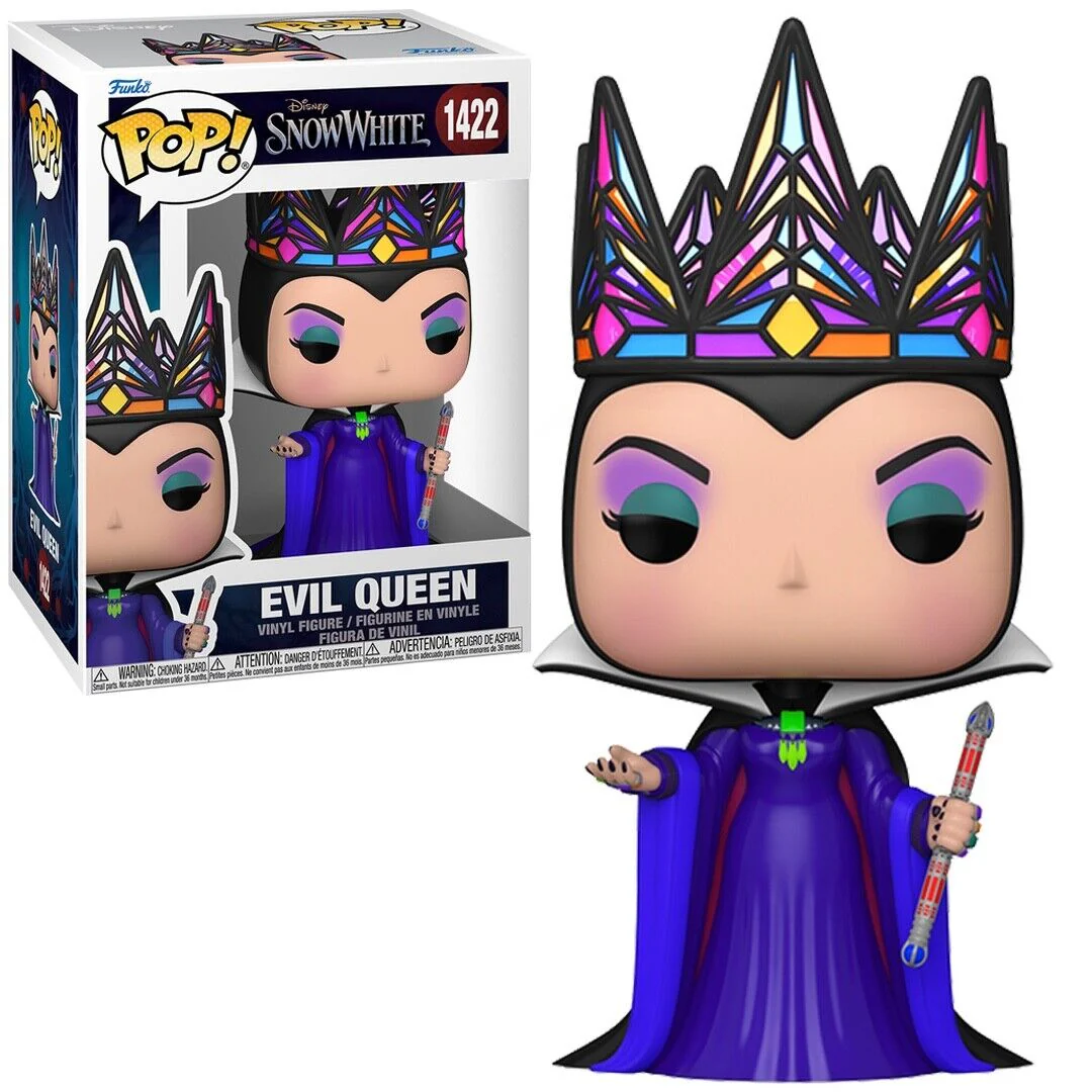 Funko POP! Disney Evil Queen (Purple/Black Gown) Snow White #1422 Vinyl Figure