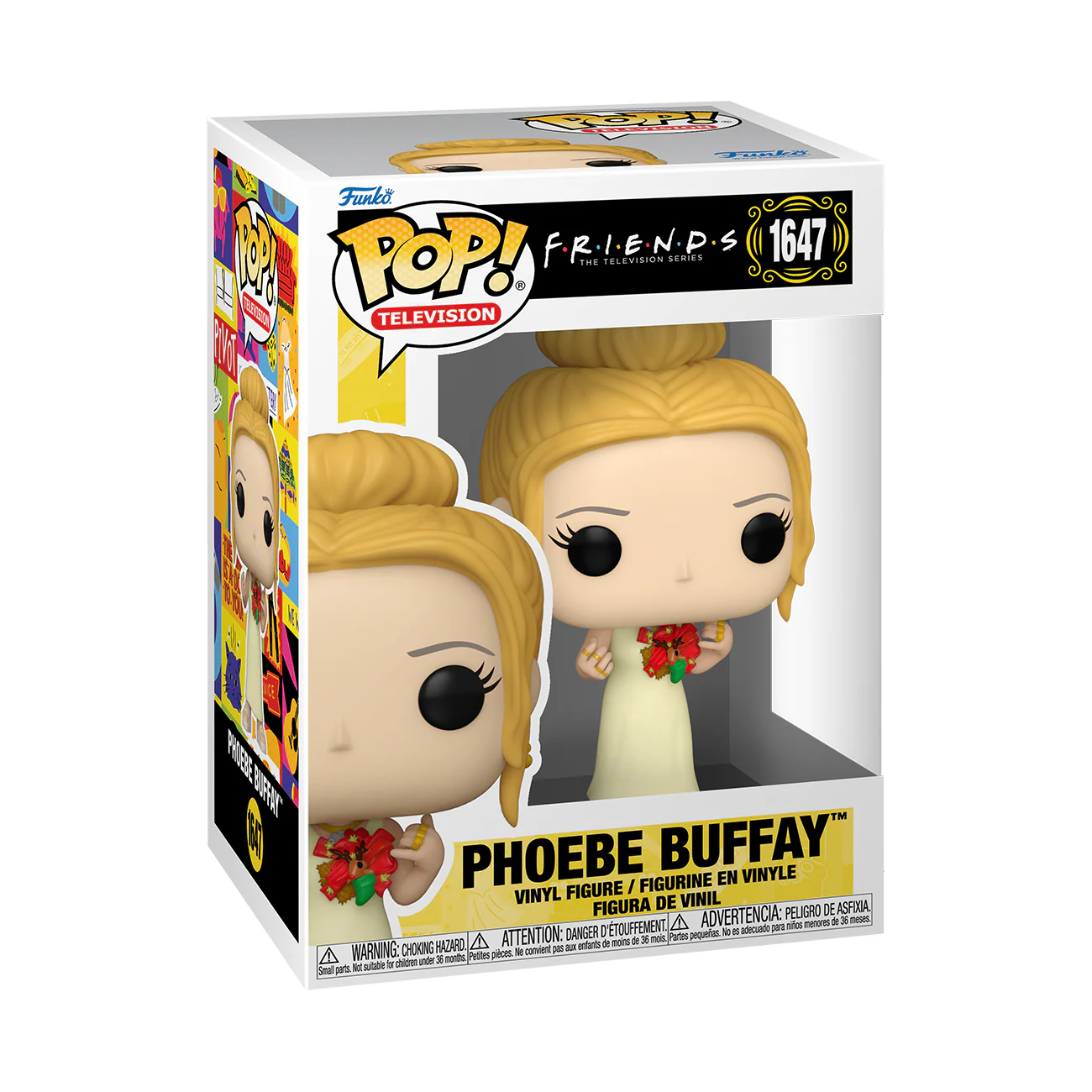 Funko POP! Friends Phoebe Buffay (Yellow Dress) #1647 TV Vinyl Figure New - Image 2
