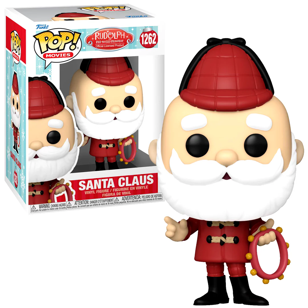 Funko POP! Movies Santa Claus Rudolph the Red Nosed Reindeer #1262 Vinyl Figure
