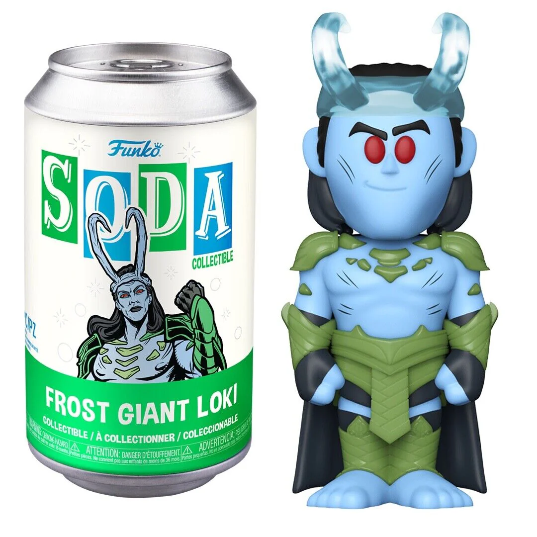 Funko Vinyl Soda Marvel Frost Giant Loki What...If? Vinyl Figure New