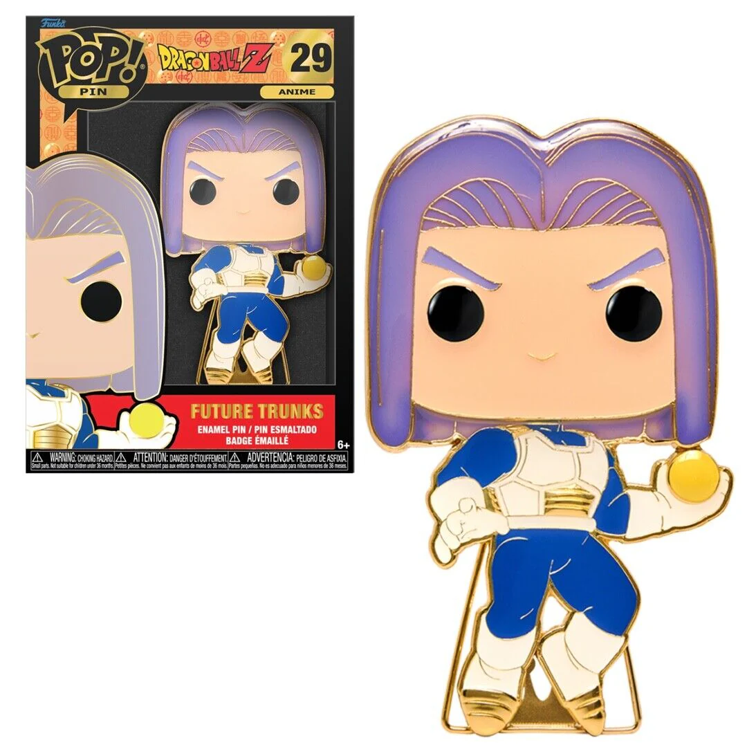 Future Trunks Dragon Ball Z Funko Pop! Anime Pin