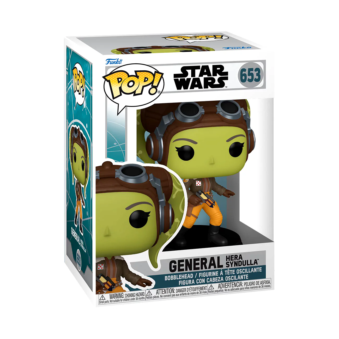 General Hera Syndulla Ahsoka Funko Pop! Star Wars Vinyl Figure - Image 3
