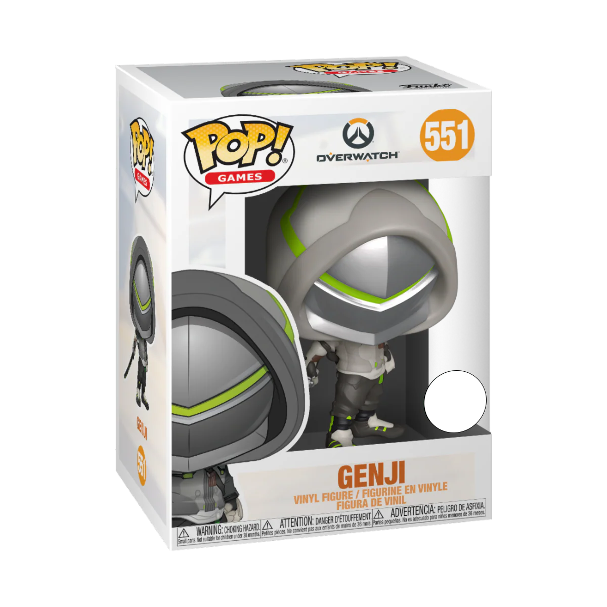 Genji Overwatch Funko Pop! Games Vinyl Figure - Image 2