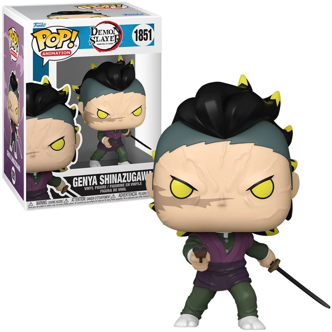 Genya (Demon Form) Demon Slayer Funko Pop! Anime Vinyl Figure - Image 3