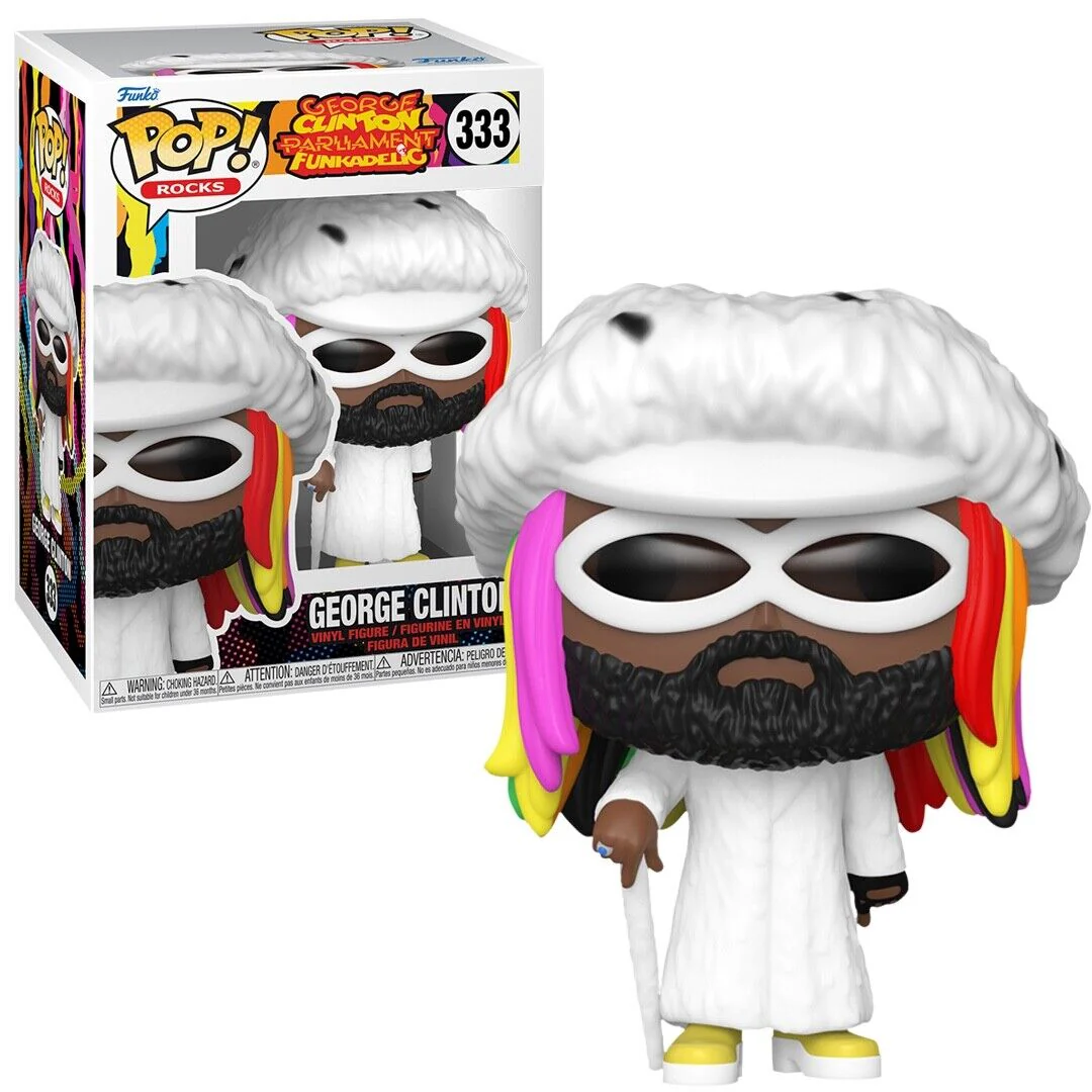 George Clinton Funko Pop! Rocks Vinyl Figure