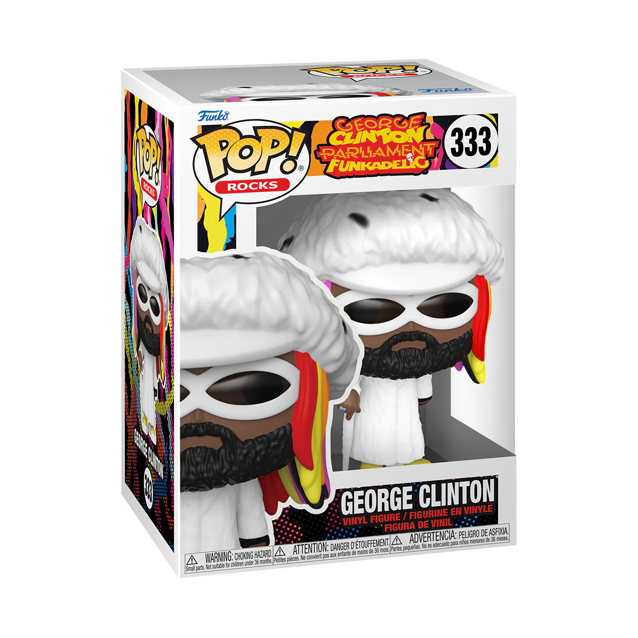 George Clinton Funko Pop! Rocks Vinyl Figure - Image 2