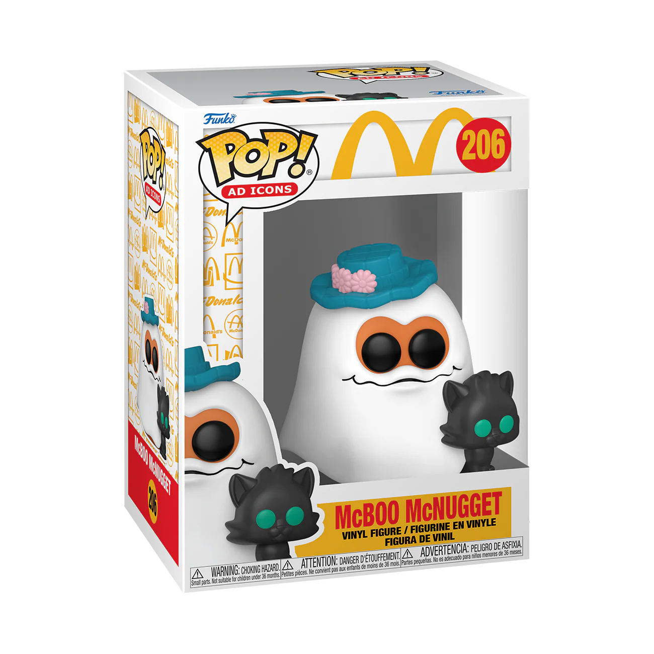 Ghost McNugget McDonalds Funko Pop! AD-Icons Vinyl Figure - Image 3