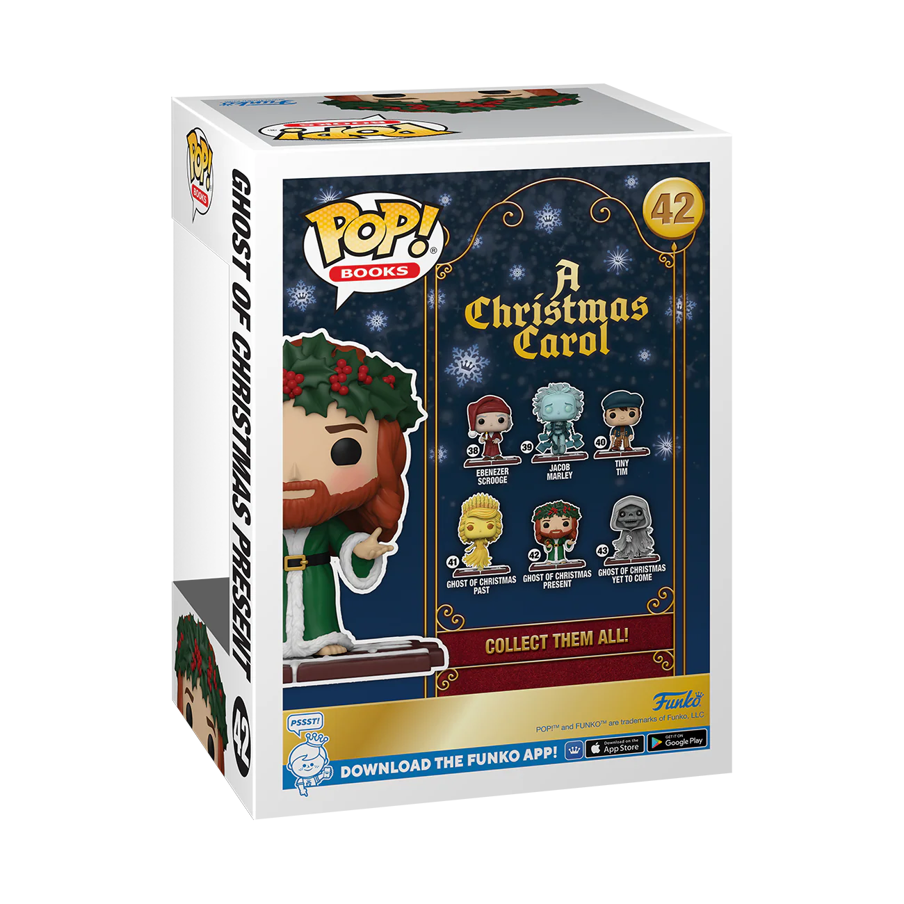 Ghost of Christmas Present A Christmas Carol Funko Pop! Books Vinyl Figure - Image 3