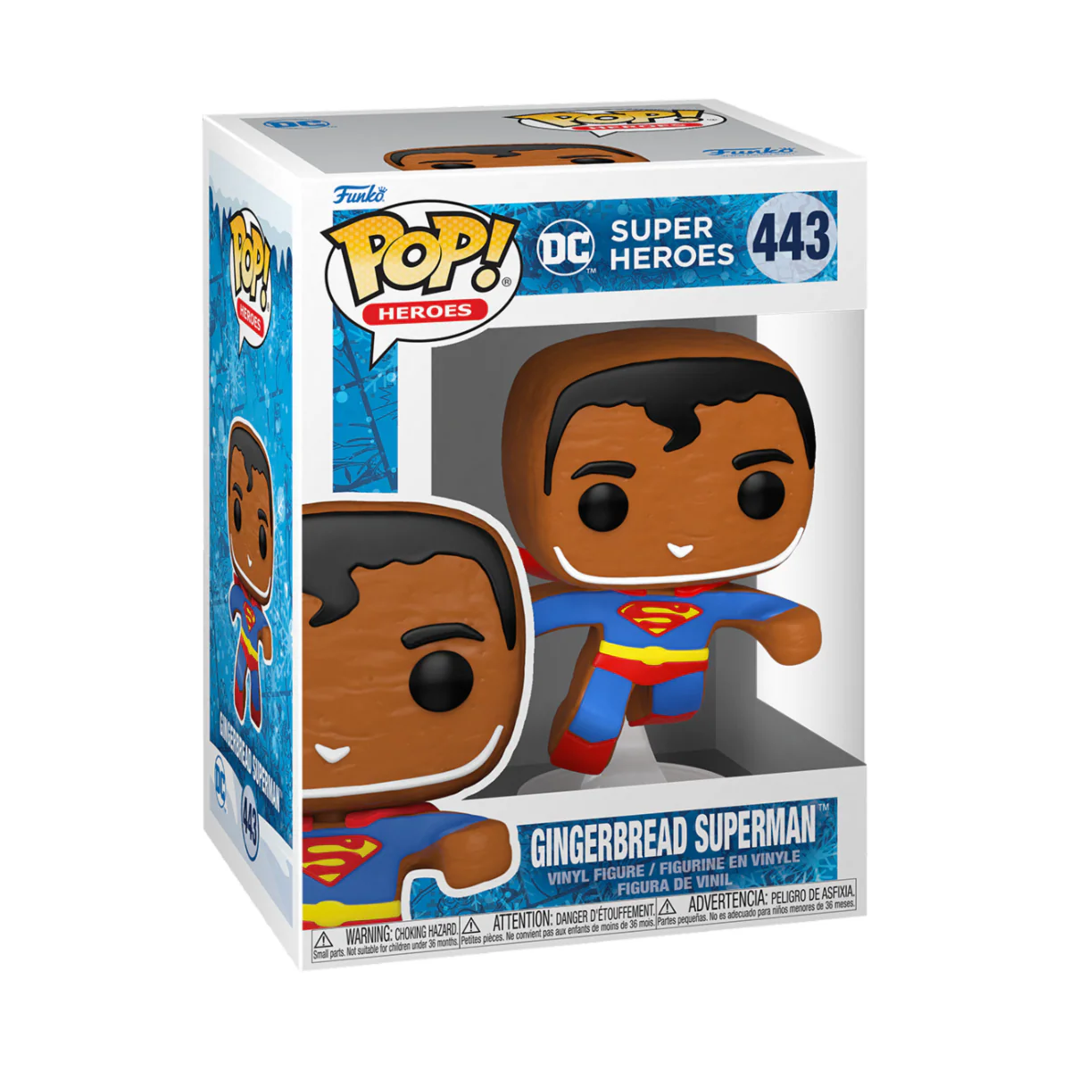Gingerbread Superman Funko Pop! DC Comics Vinyl Figure - Image 3
