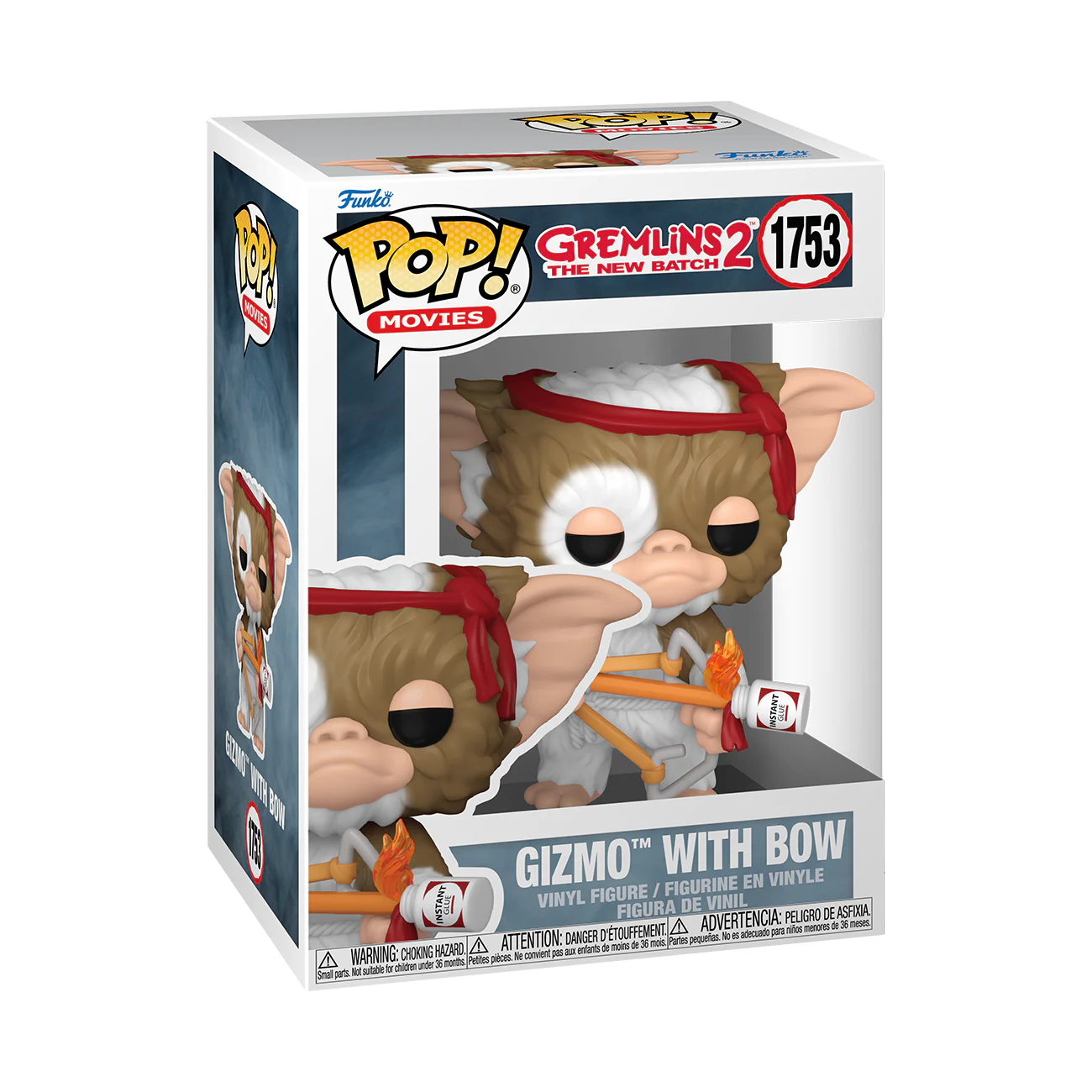 Gizmo with Bow Gremlins 2 Funko Pop! Movies Vinyl Figure
