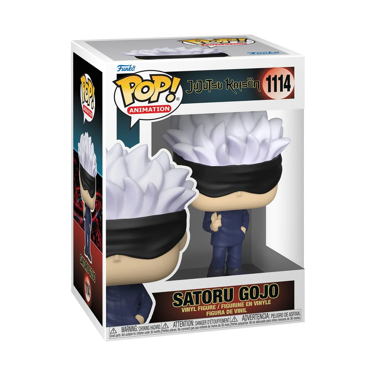 Saturo Gojo Jujutsu Kaisen Funko Pop! Anime Vinyl Figure - Image 2