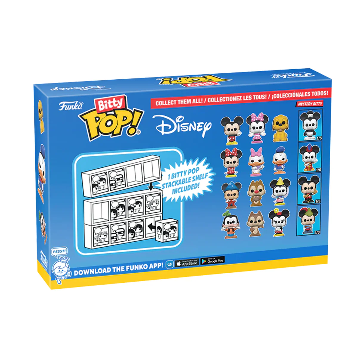Goofy 4-Pack Disney Funko Bitty Pop! Vinyl Figures - Image 3
