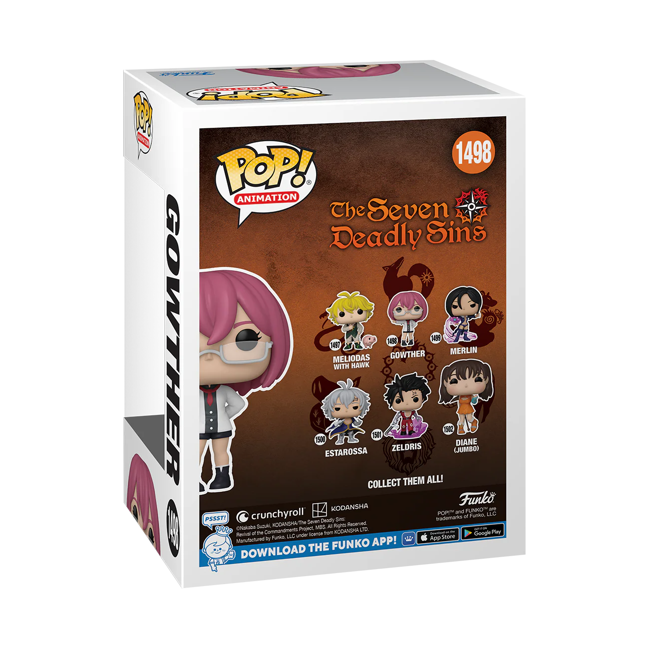 Gowther The Seven Deadly Sins Funko Pop! Anime Vinyl Figure - Image 3