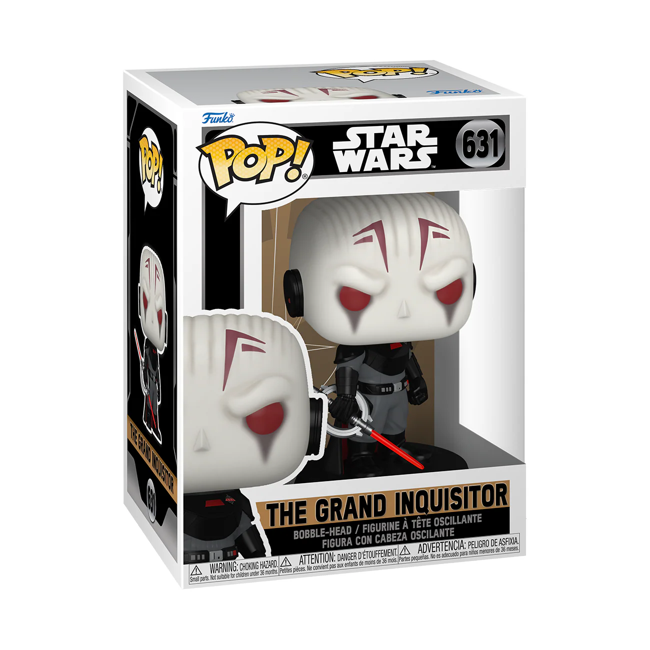 Grand Inquisitor Obi-Wan Kenobi Funko Pop! Star Wars Vinyl Figure - Image 3