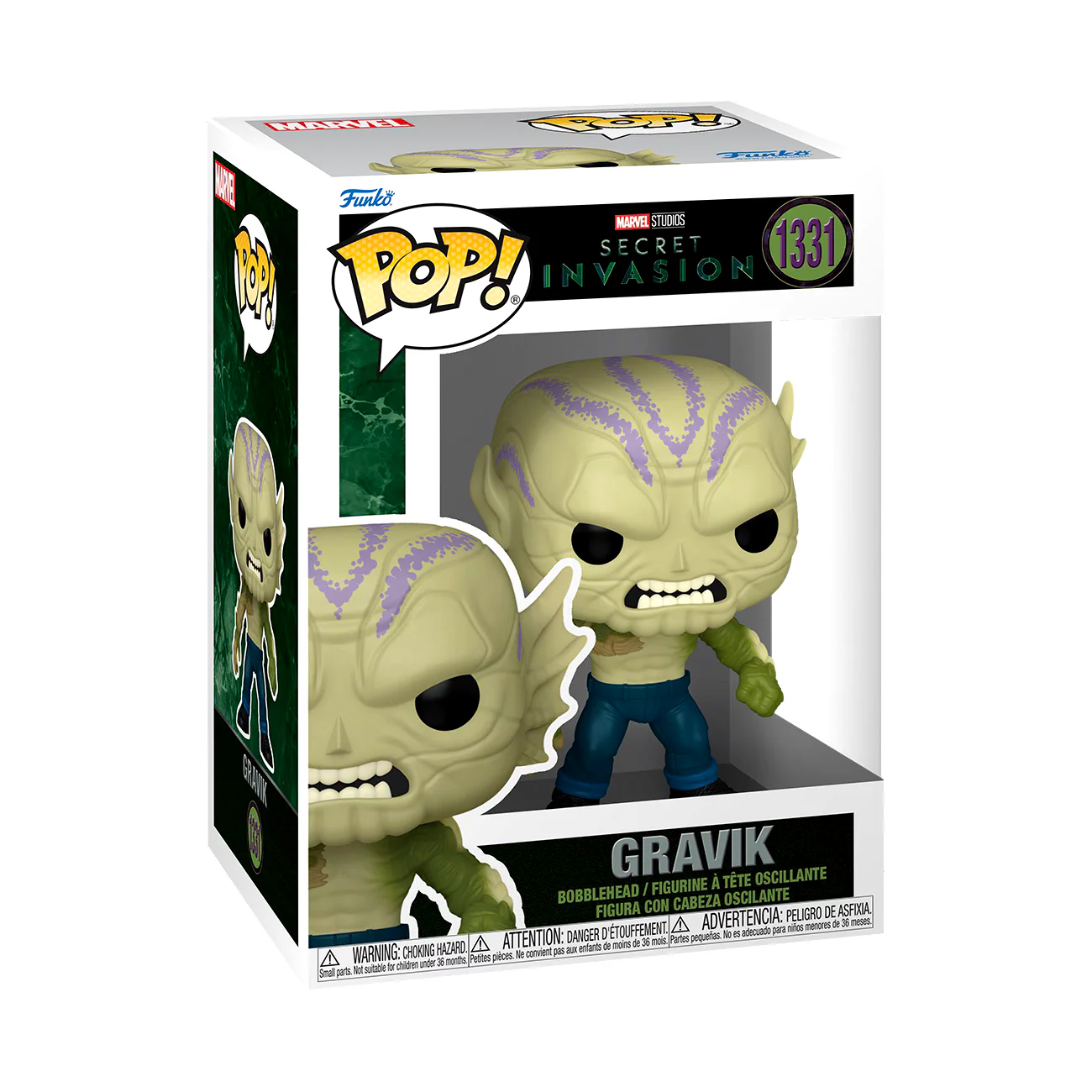 Gravik Secret Invasion Funko Pop! Marvel Vinyl Figure - Image 3