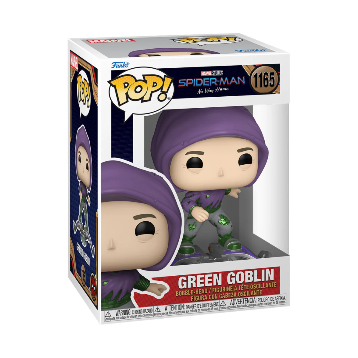 Funko POP! Marvel Green Goblin Spider-Man No Way Home #1165 Vinyl Figure New - Image 3