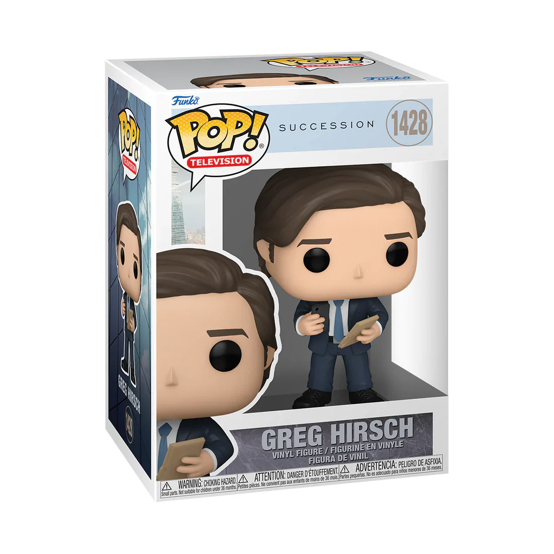 Greg Hirsch Succession Funko Pop! TV Vinyl Figure - Image 3