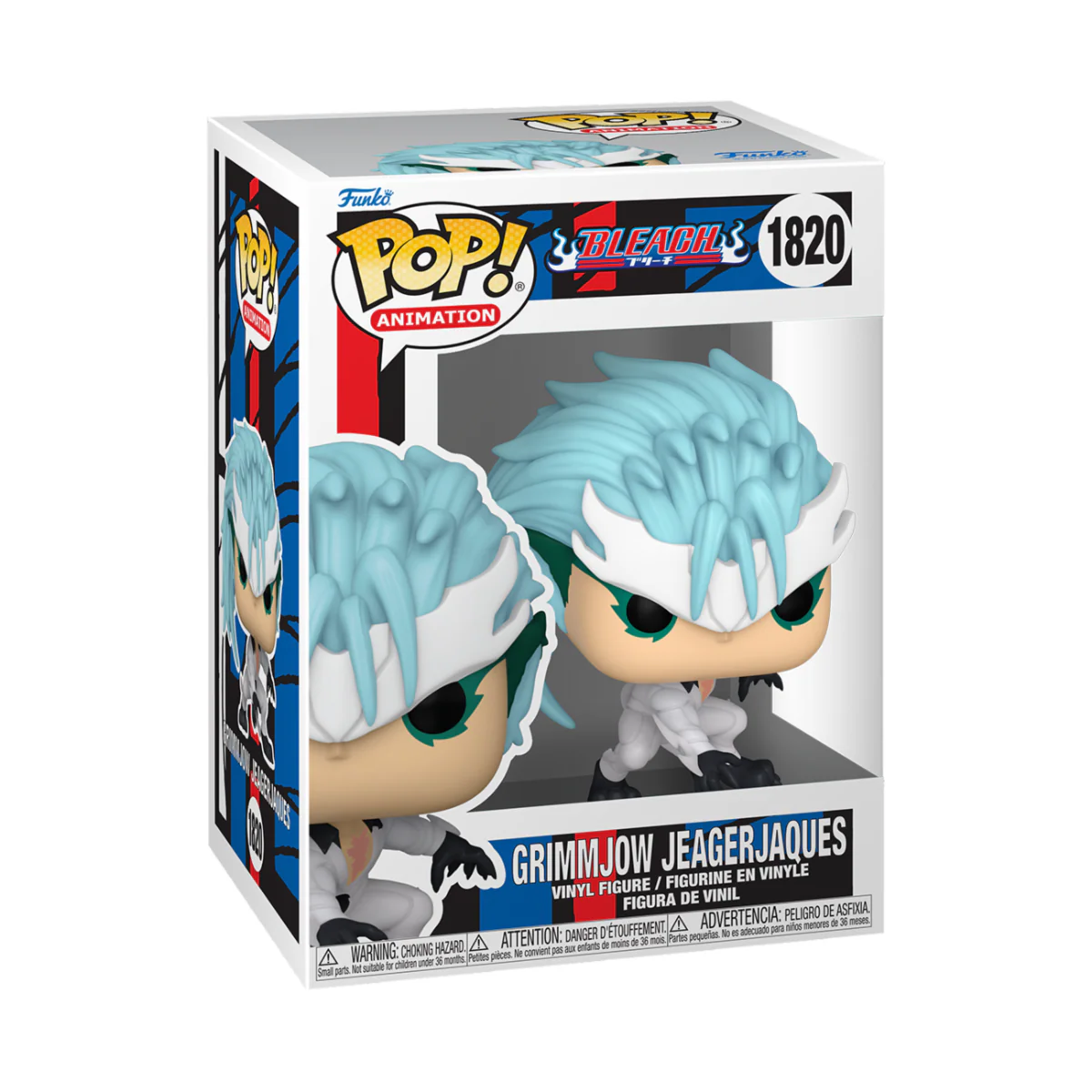 Grimmjow Jaegerjaques Bleach Funko Pop! Anime Vinyl Figure - Image 3