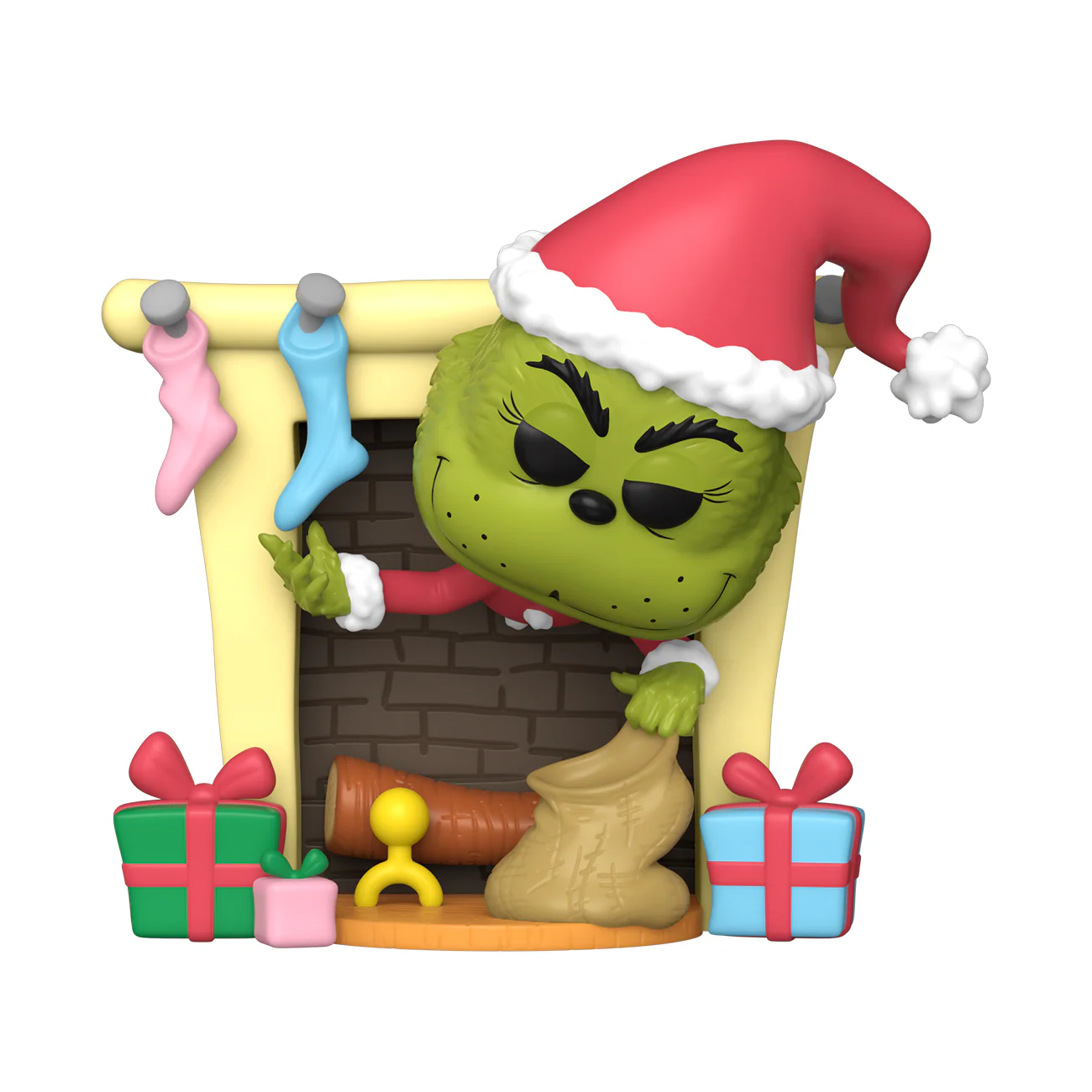 Grinch with Bag How the Grinch Stole Christmas Funko Pop! Deluxe Vinyl Figure - Image 2