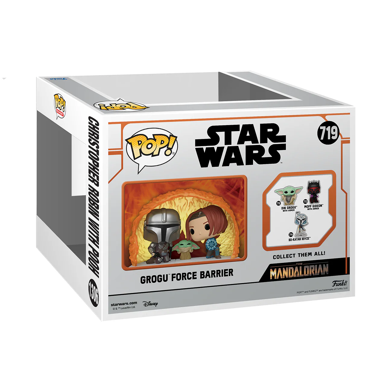 Grogu Force Barrier The Mandalorian Funko Pop! Moment Vinyl Figure - Image 3