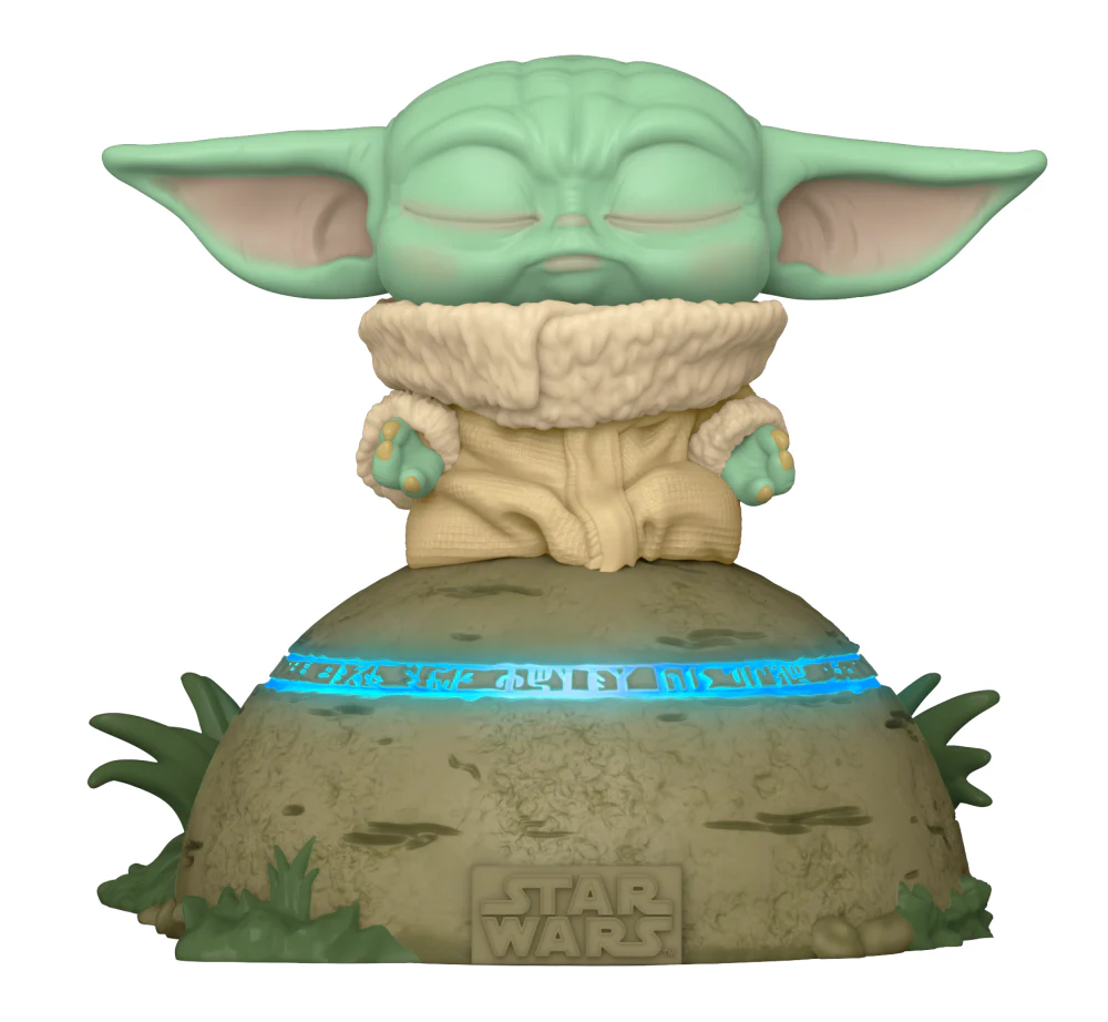 Grogu Using the Force (SFX) The Mandalorian Funko Pop! Deluxe Vinyl Figure - Image 2