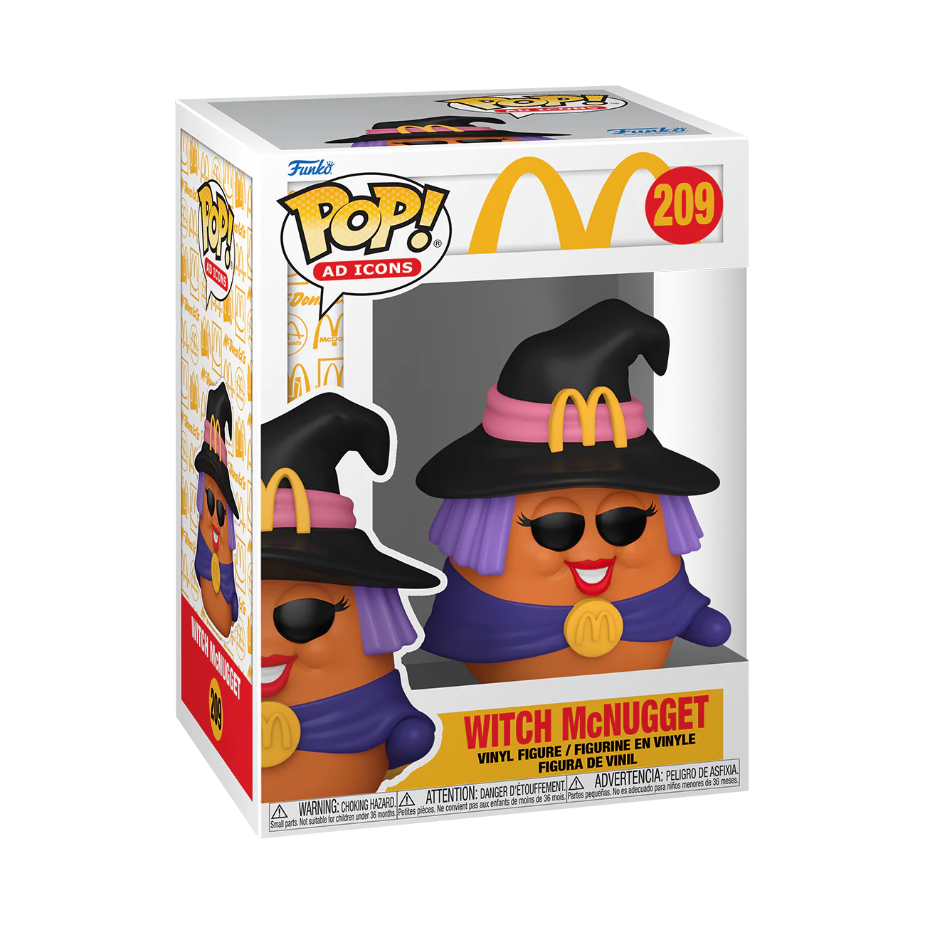 Halloween McNugget McDonalds Funko Pop! AD-Icons Vinyl Figure Bundle of 4 - Image 8