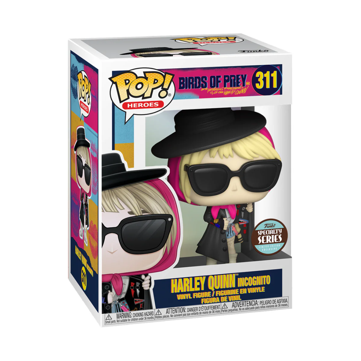 Harley Quinn (Incognito) Birds of Prey Funko Pop! DC Comics Vinyl Figure - Image 3