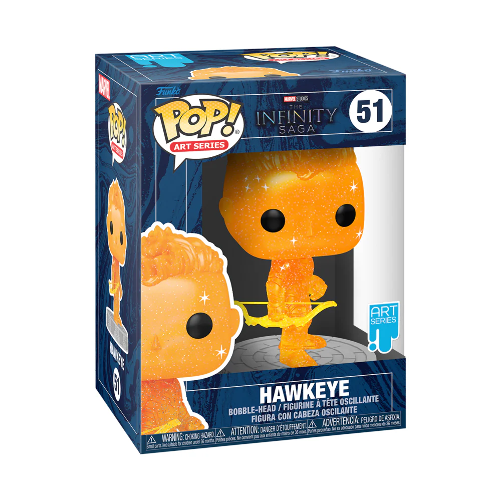 Hawkeye (Artist Series) Infinity Saga Funko Pop! Marvel Vinyl Figure - Image 3