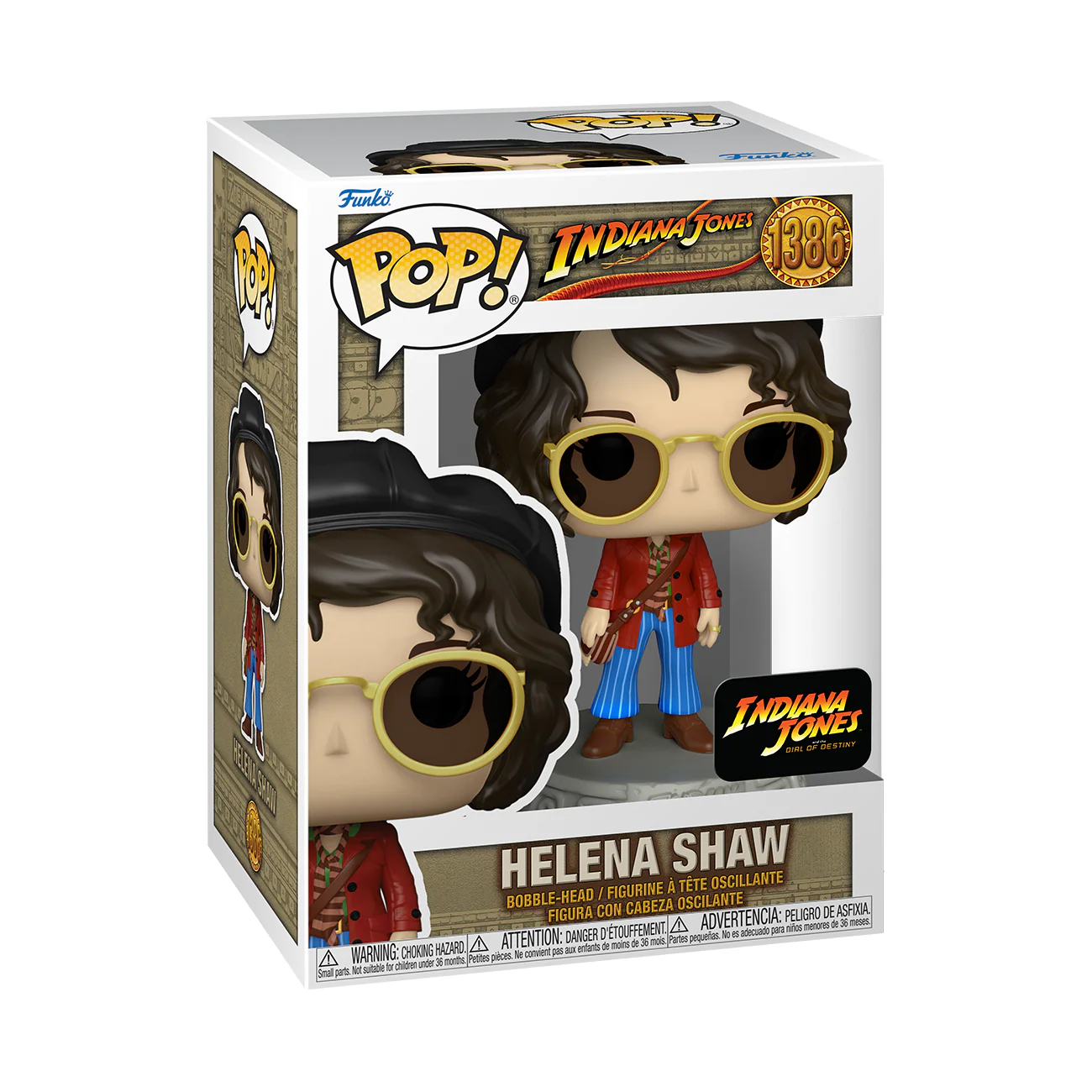 Helena Shaw Indiana Jones Funko Pop! Movies Vinyl Figure - Image 3