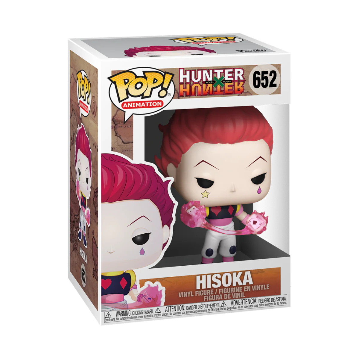 Hisoka Hunter x Hunter Funko Pop! Anime Vinyl Figure - Image 2