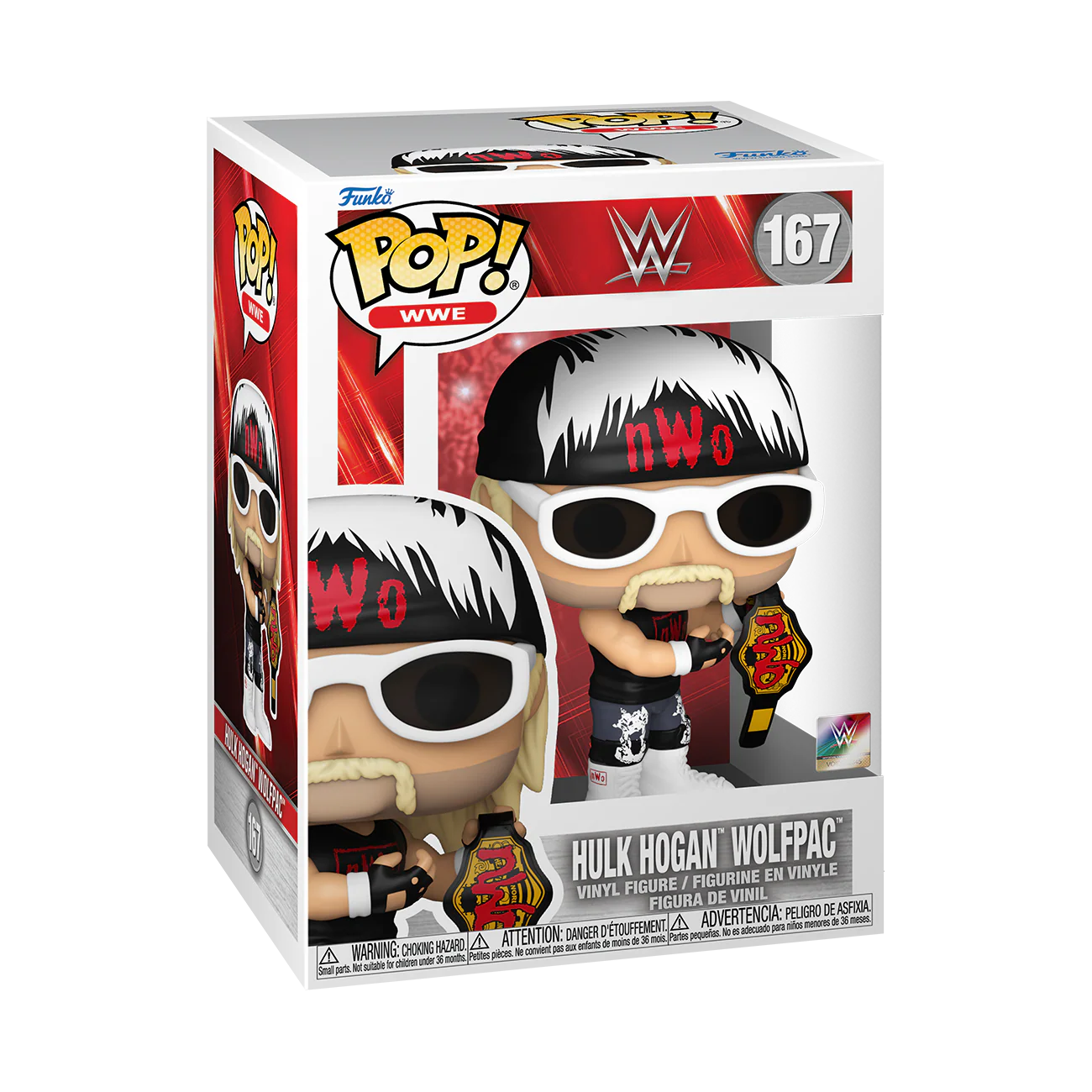 Hulk Hogan (Wolfpac) Funko Pop! WWE Vinyl Figure - Image 2