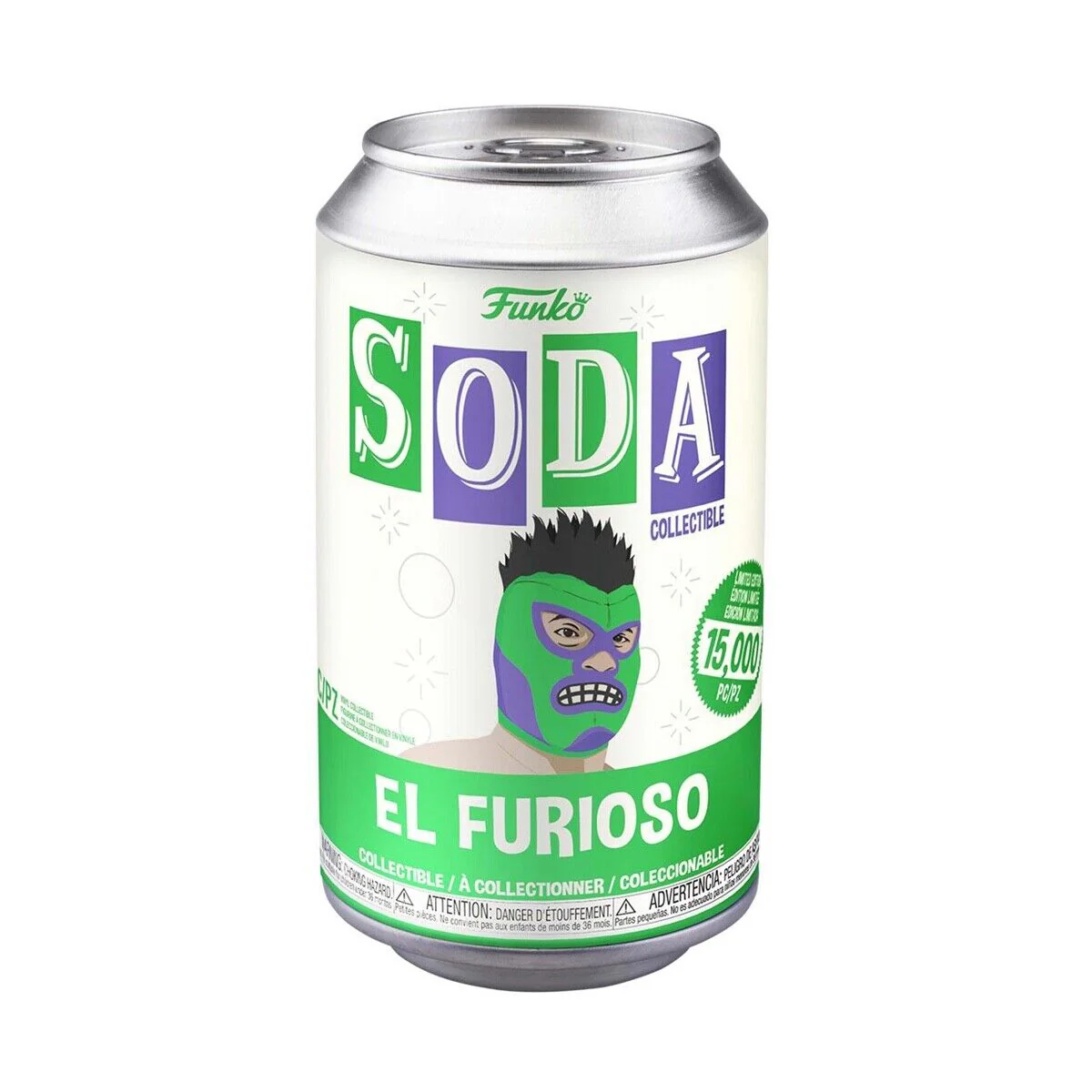 Hulk Marvel Luchadores Funko Vinyl Soda Figure - Image 3
