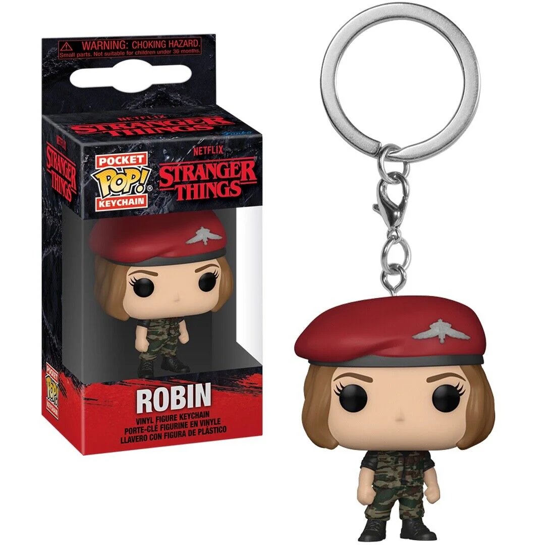 Hunter Robin Stranger Things Funko Pocket Pop! TV Keychain