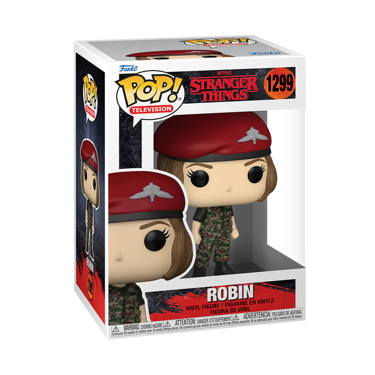 Hunter Robin Stranger Things Funko Pop! TV Vinyl Figure - Image 3