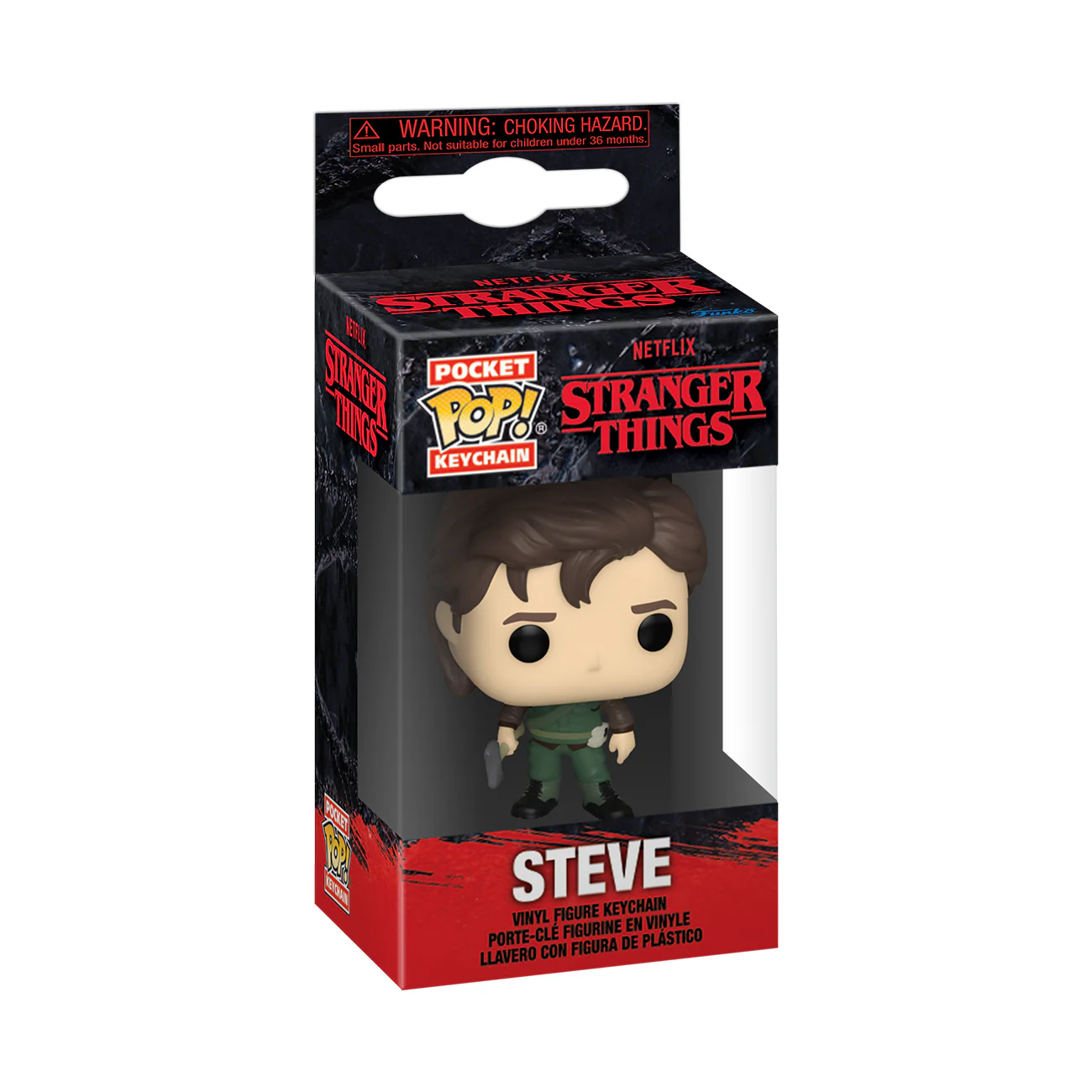 Hunter Steve Stranger Things Funko Pocket Pop! TV Keychain - Image 3