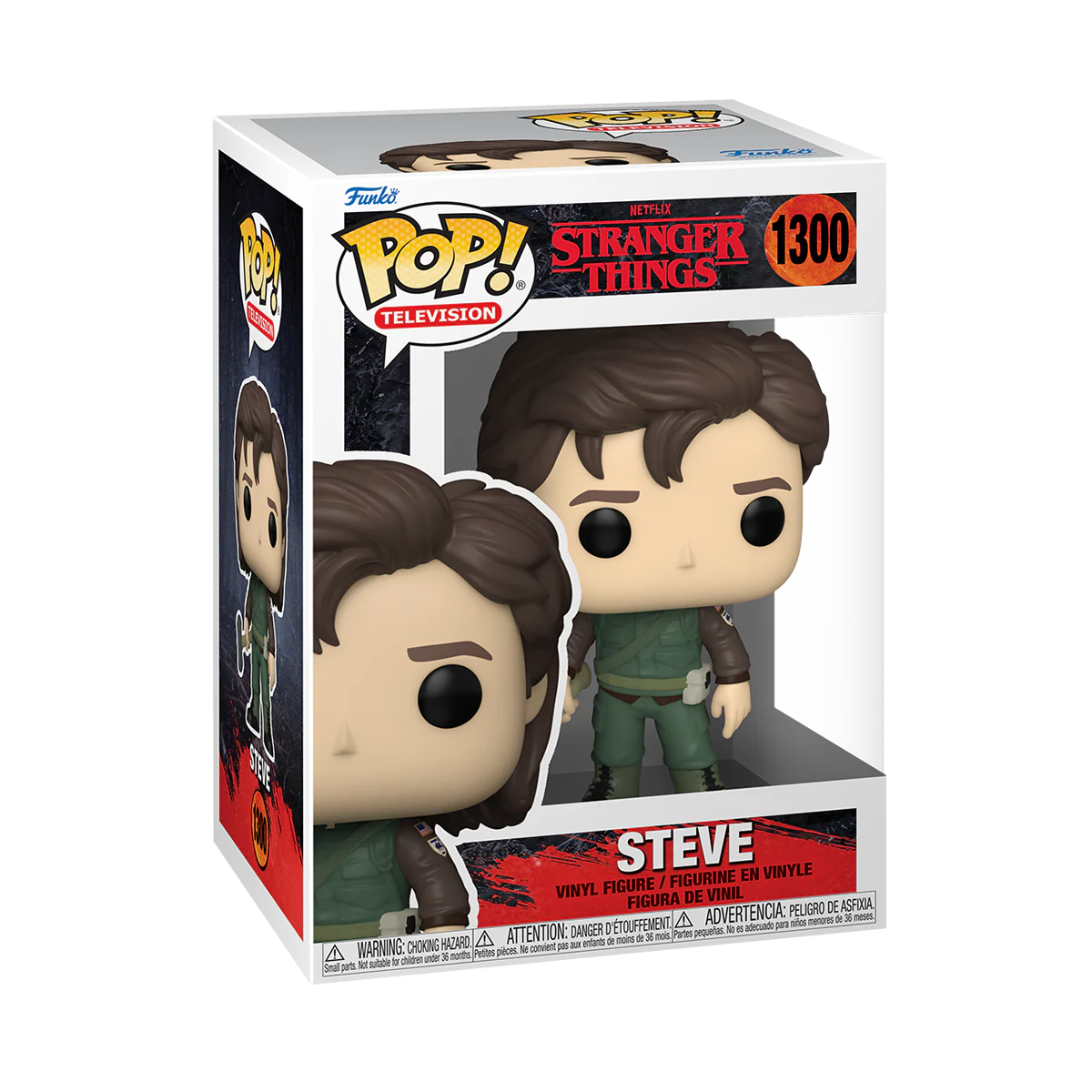 Hunter Steve Stranger Things Funko Pop! TV Vinyl Figure - Image 2