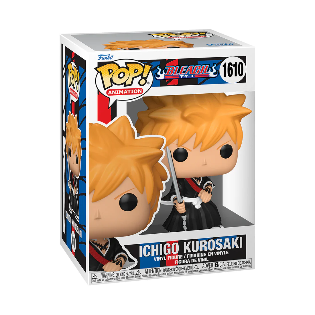 Ichigo Kurosaki Bleach Funko Pop! Anime Vinyl Figure - Image 3