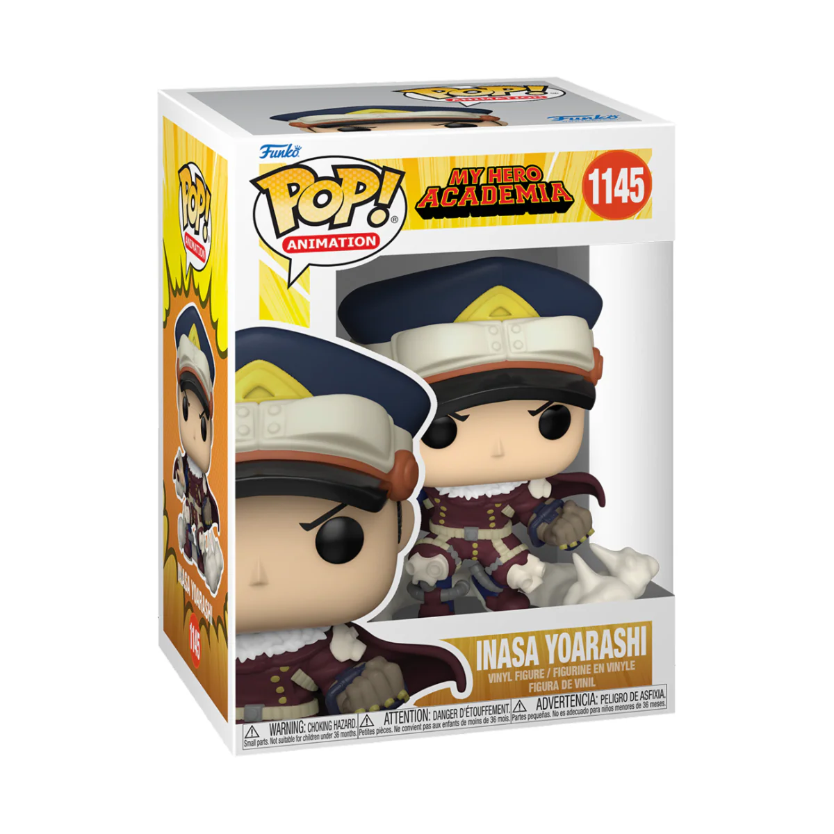 Inasa Yoarashi My Hero Academia Funko Pop! Anime Vinyl Figure - Image 3