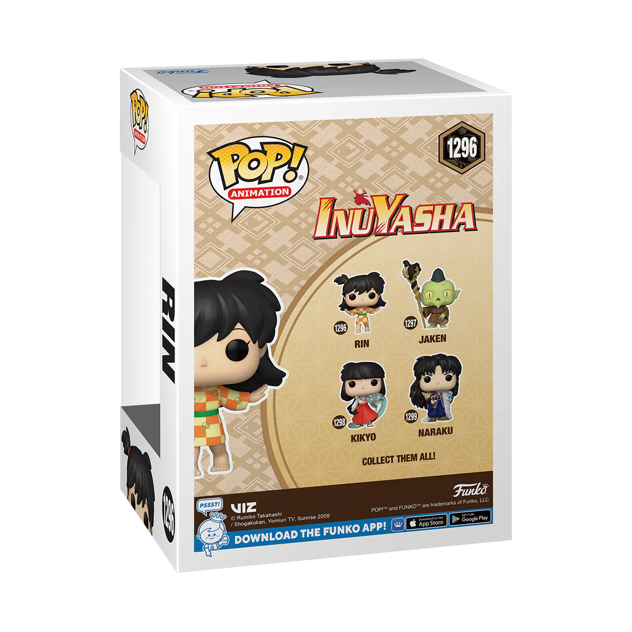 Inuyasha Funko Pop! Anime Vinyl Figure Bundle of 4 - Image 12