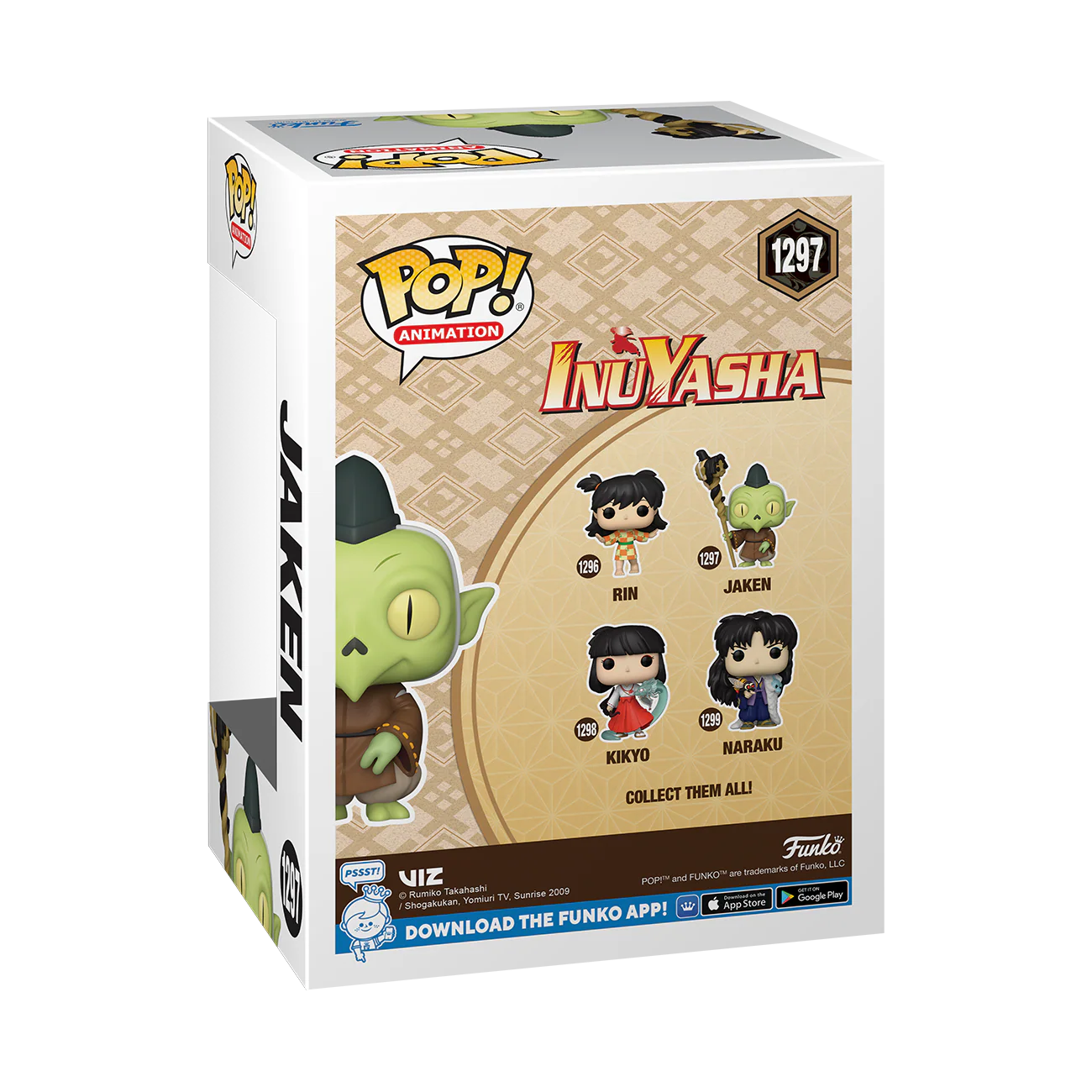 Inuyasha Funko Pop! Anime Vinyl Figure Bundle of 4 - Image 3