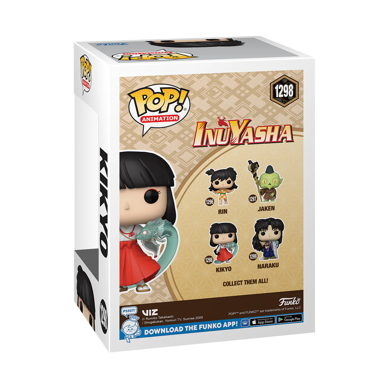 Inuyasha Funko Pop! Anime Vinyl Figure Bundle of 4 - Image 6
