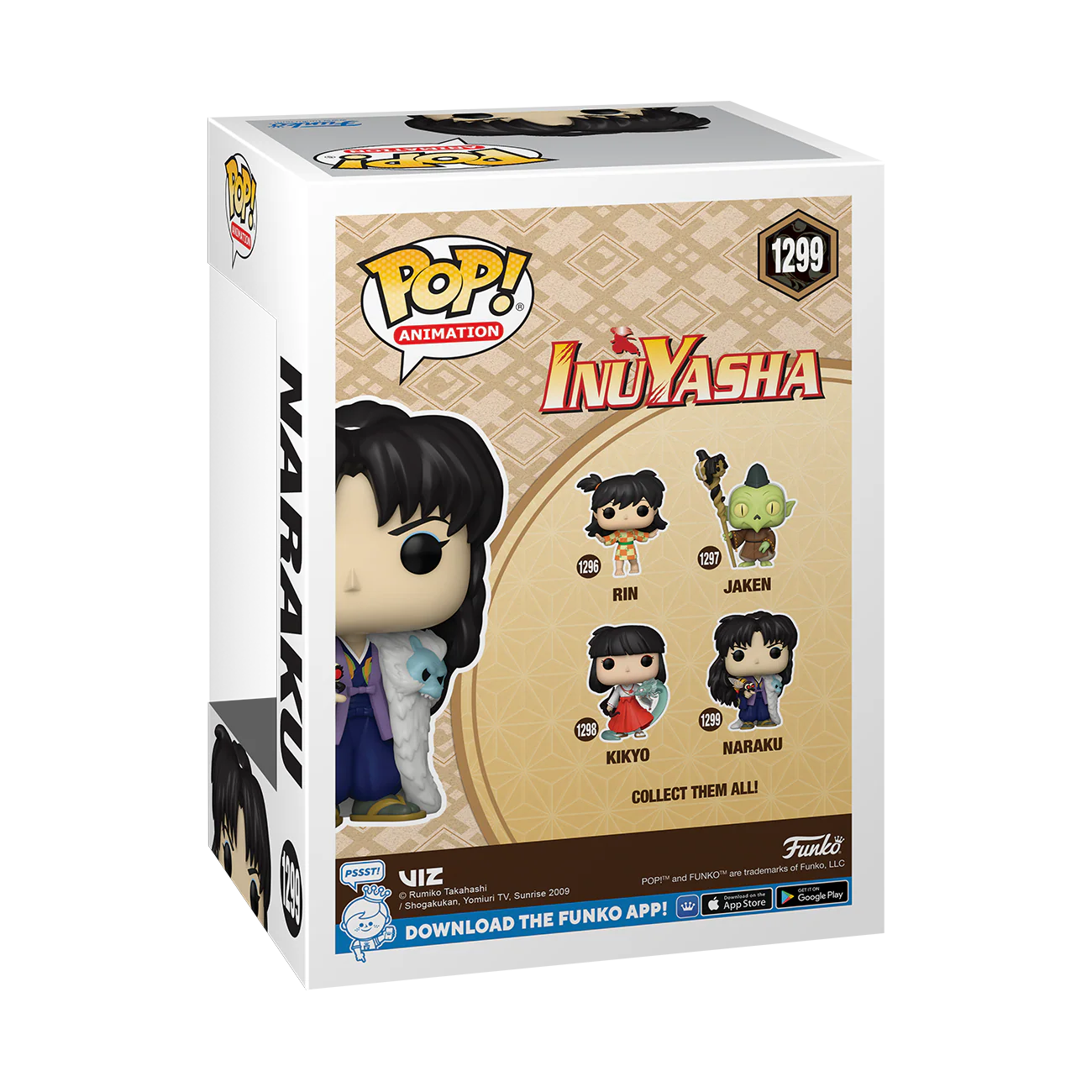 Inuyasha Funko Pop! Anime Vinyl Figure Bundle of 4 - Image 9