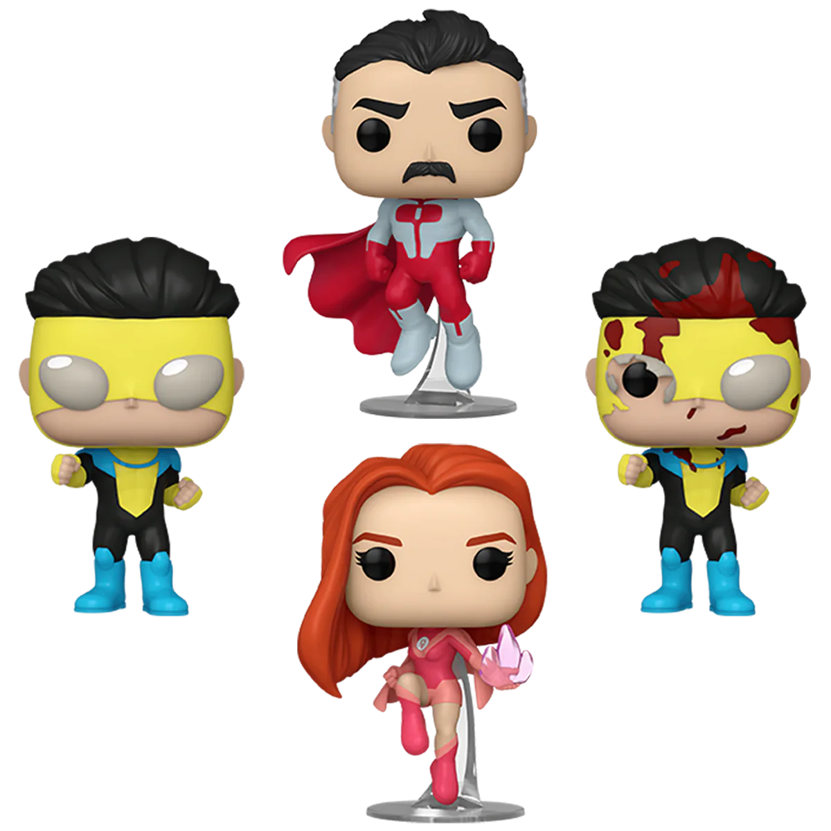 Invincible Funko Pop! TV Vinyl Figure Bundle of 4