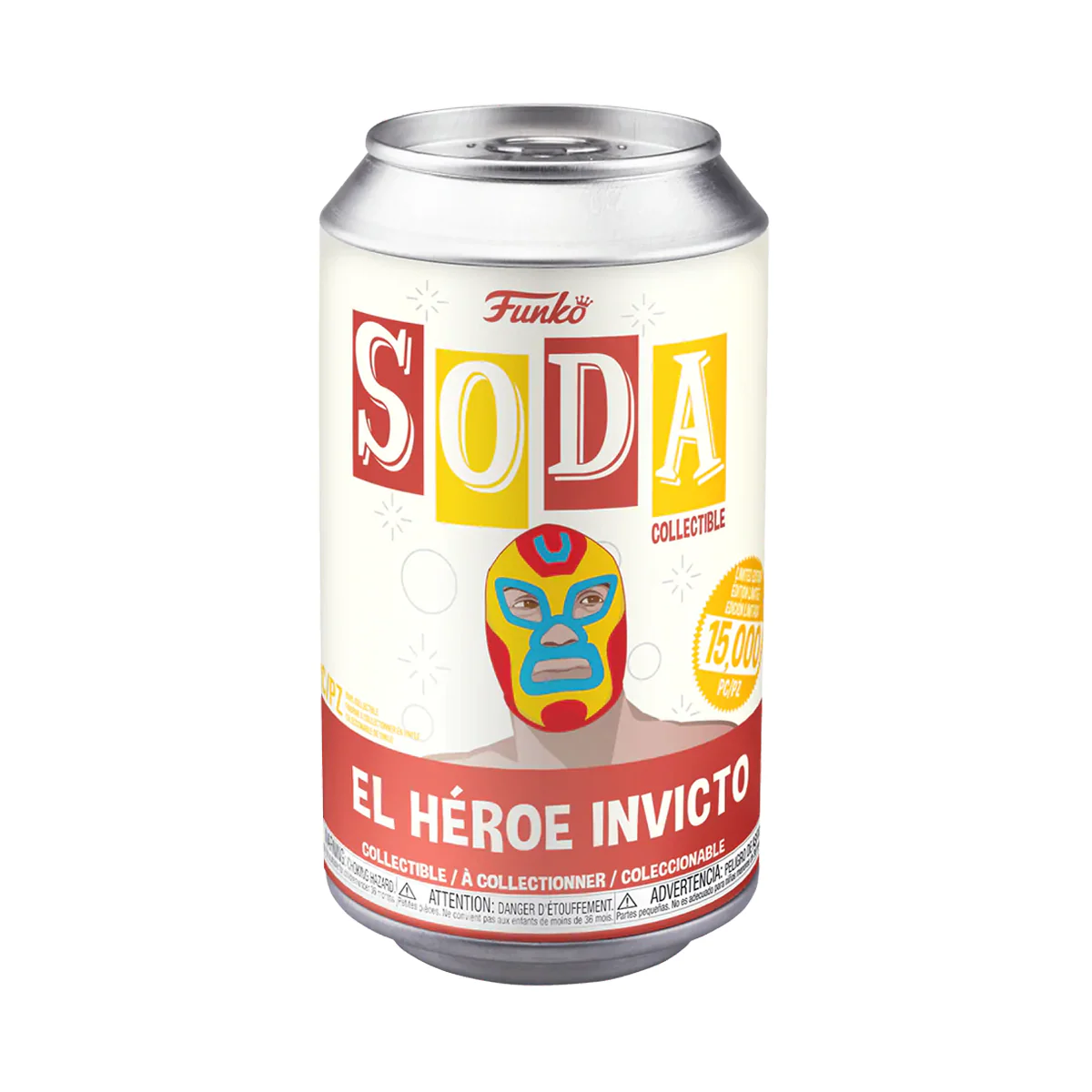 Iron Man Marvel Luchadores Funko Vinyl Soda Figure - Image 3