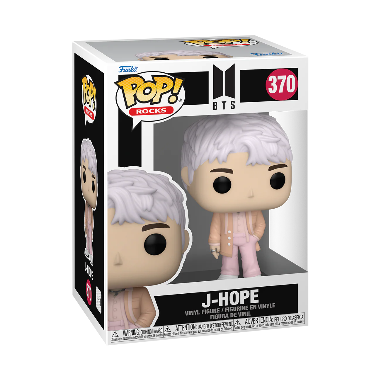 J Hope (Proof) BTS Funko Pop! Rocks Vinyl Figure - Image 2