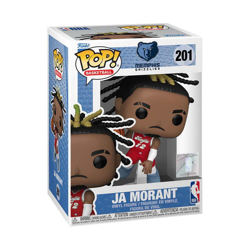 Ja Morant (2024 City Edition) NBA Funko Pop! Vinyl Figure - Image 2